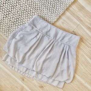 Gap layered grey skirt